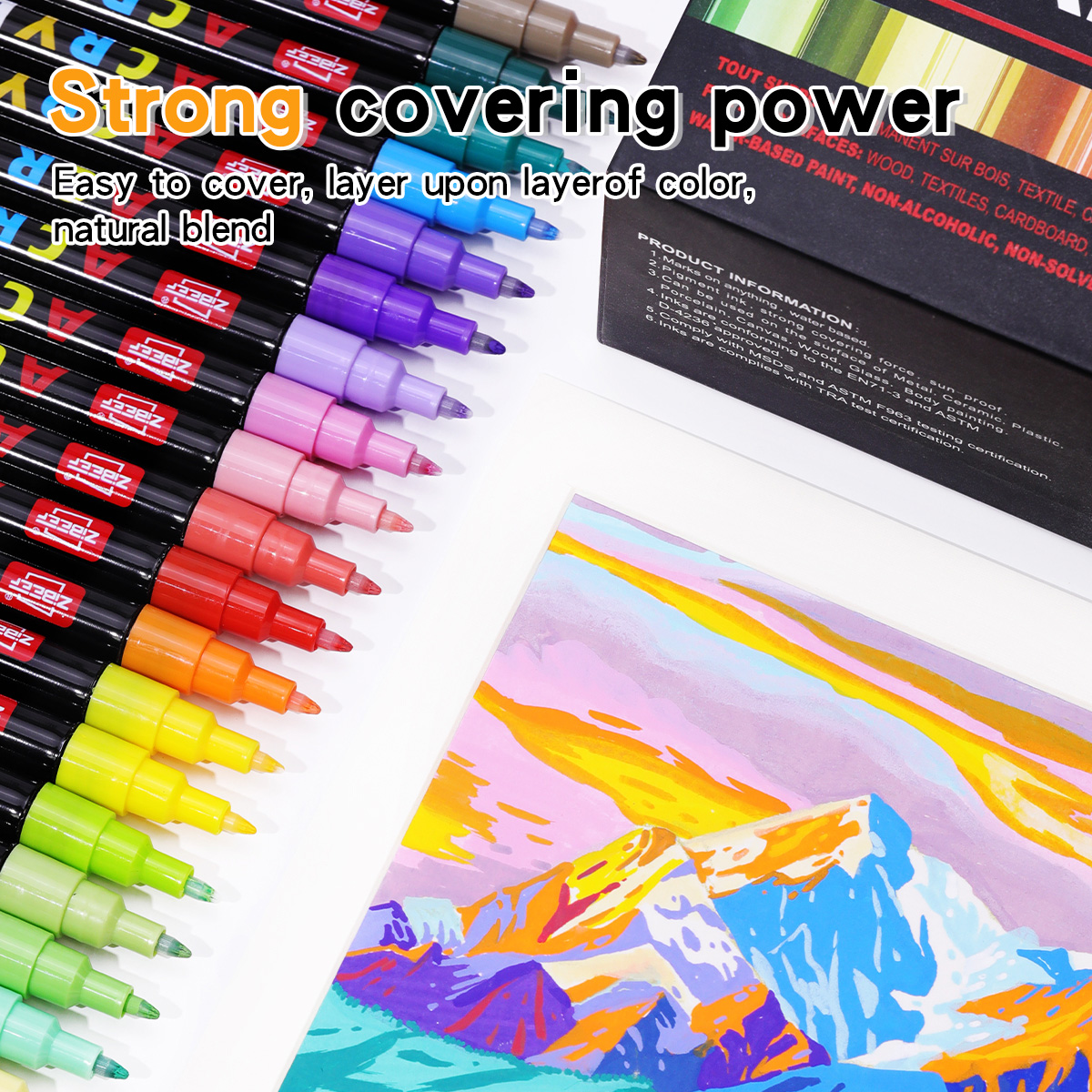 36-240 Colors Acrylic Paint Ma - Model Kit Acrylic Paint recension och pris