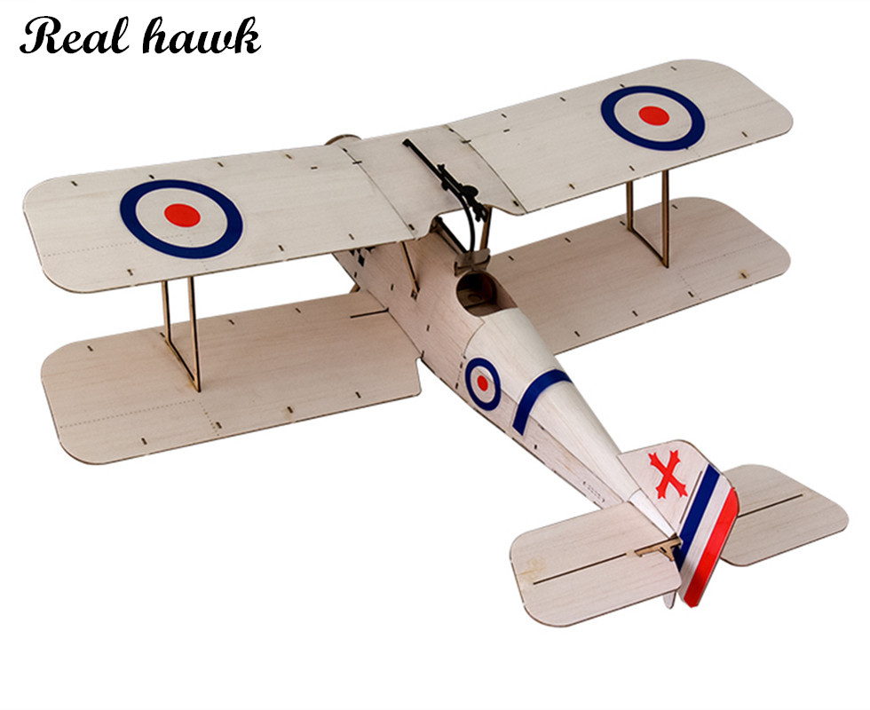 Sopwith-SE5A 378mm Balsa Bipla - Model Kit Airplane recension och pris