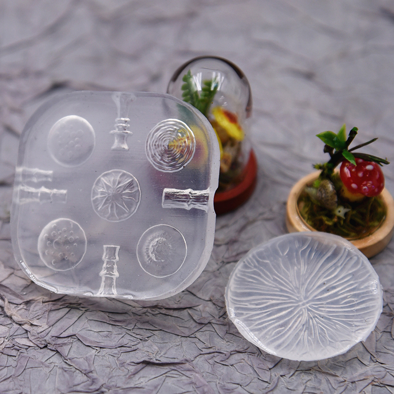 2pcs/set Mini Mushroom Silicon - Model Kit Resin recension och pris