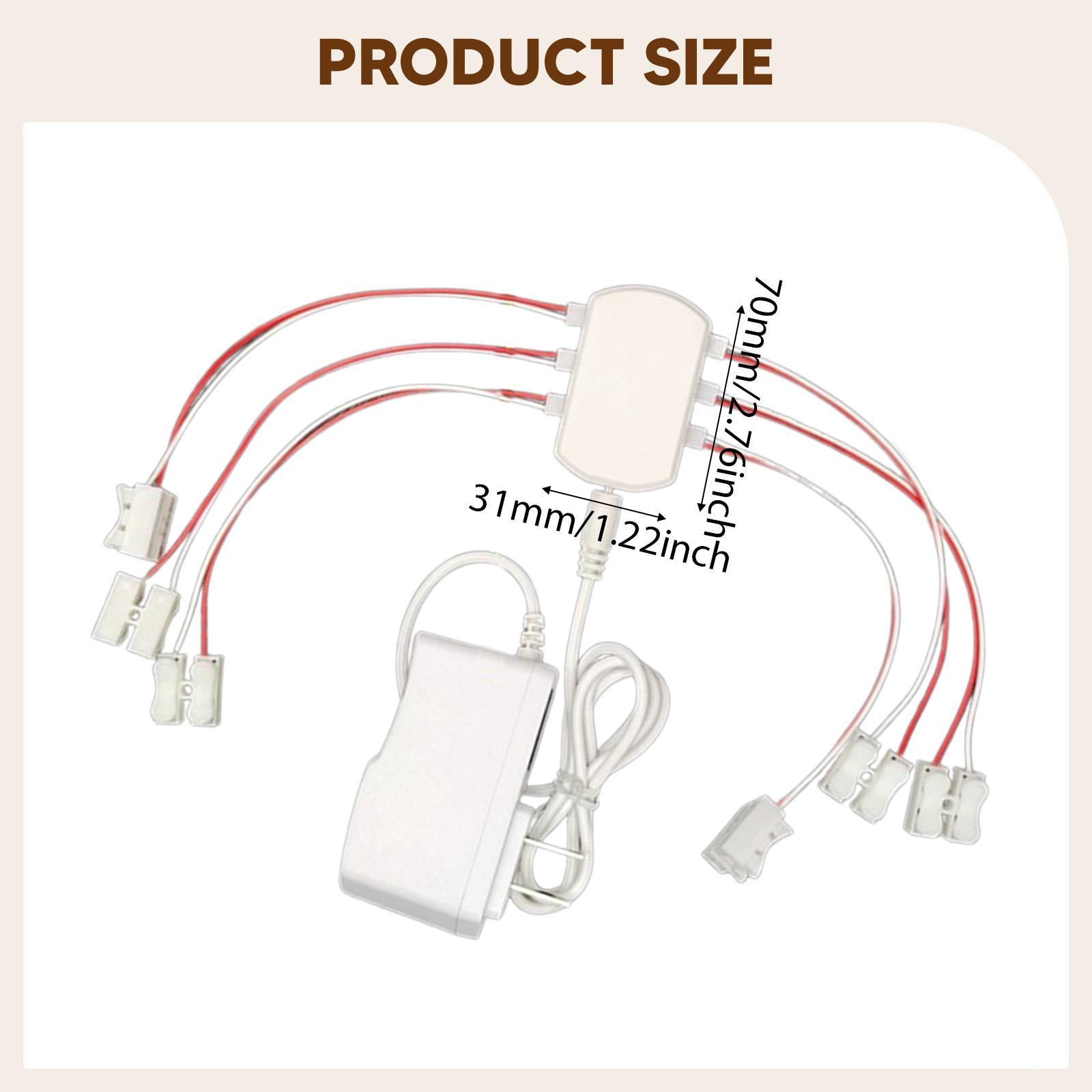 3V 1A Power Supply 6 Ports Wir - Model Kit Train recension och pris