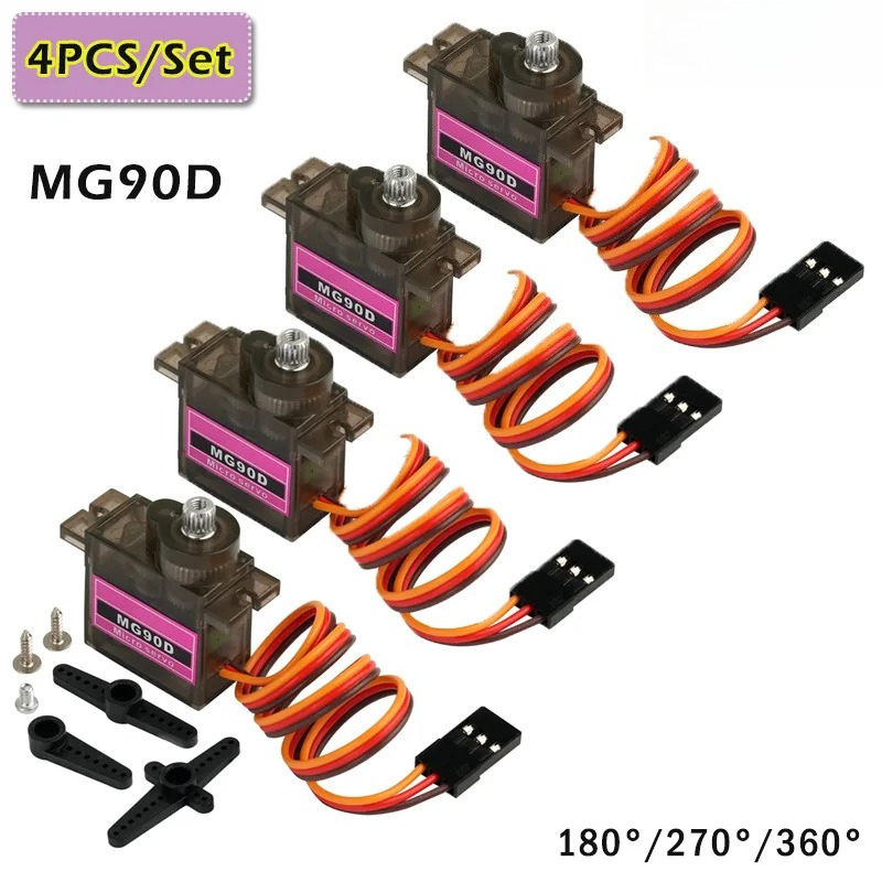 4CPS/Set 9g MG90D Micro Digita - Model Kit Airplane recension och pris