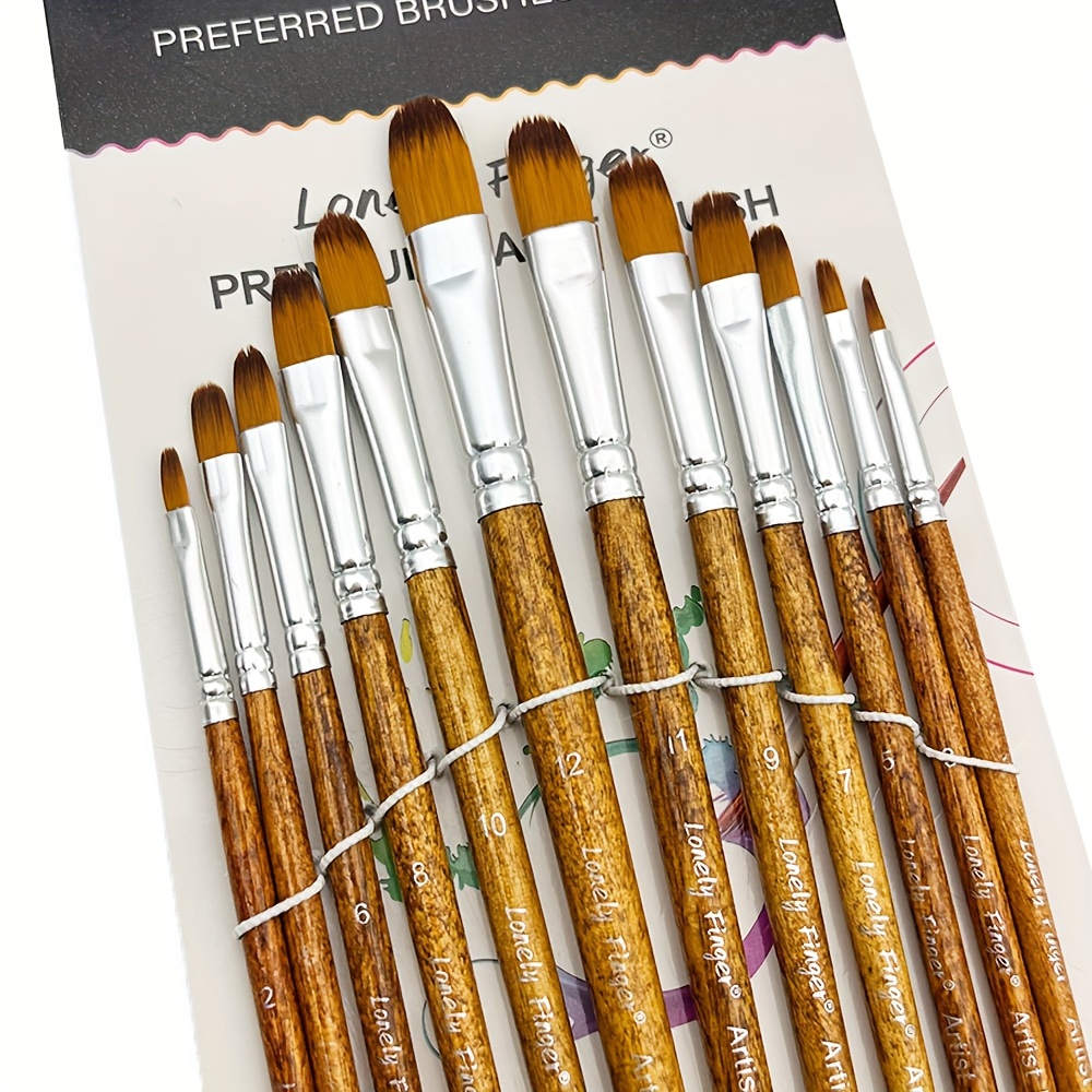 12pcs Professional Artist Filb - Model Kit Acrylic Paint recension och pris