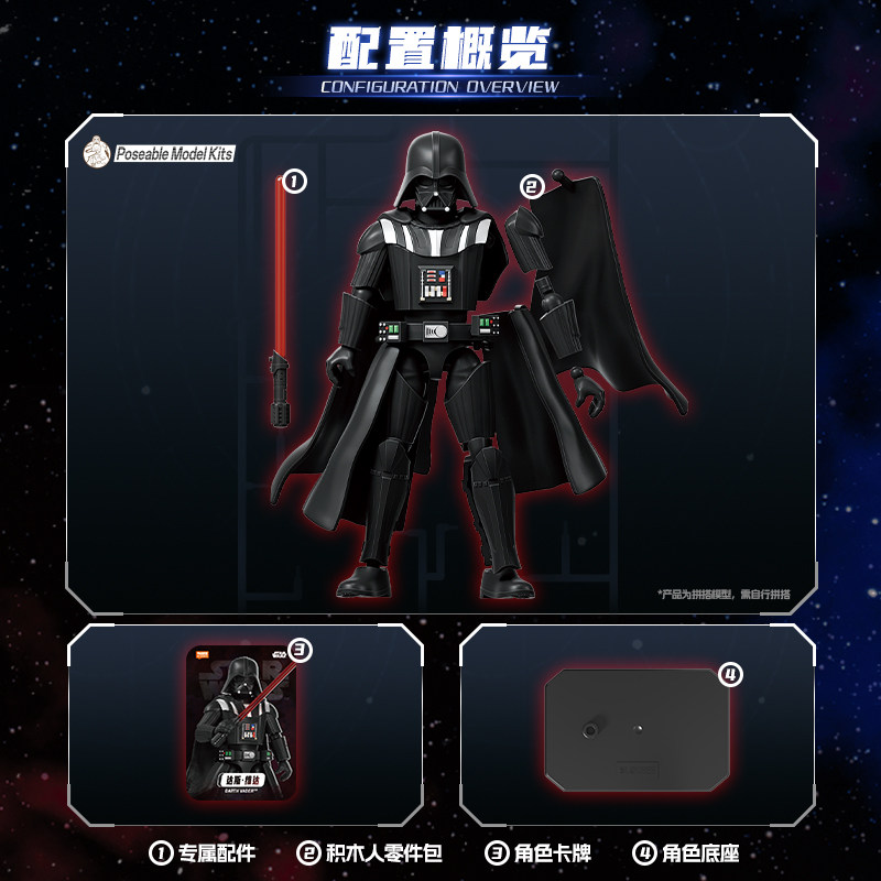 Blokees Star Wars Galaxy Vol.2 - Model Kit Figure recension och pris