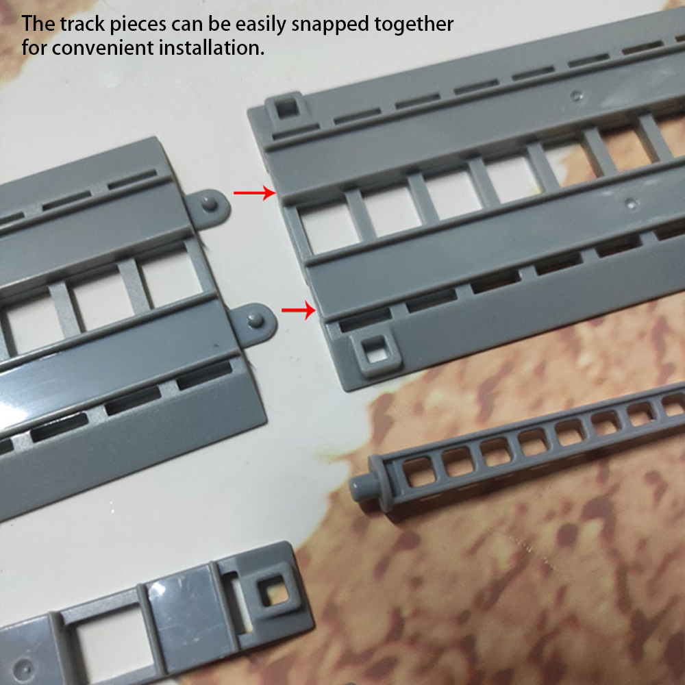 HO Scale Train Track Model Set - Model Kit Train recension och pris