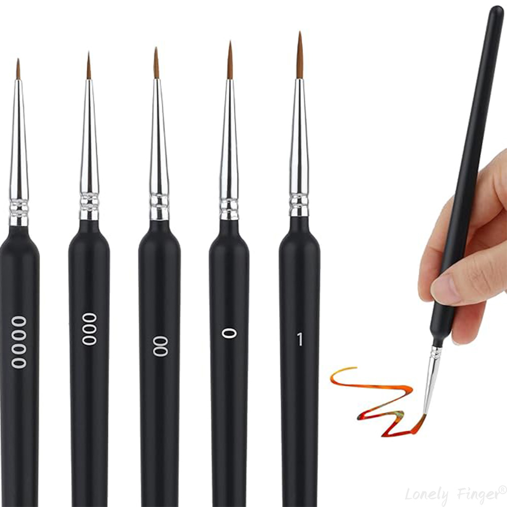 5/11Pcs Paint Brushes Set, Art - Model Kit Acrylic Paint recension och pris