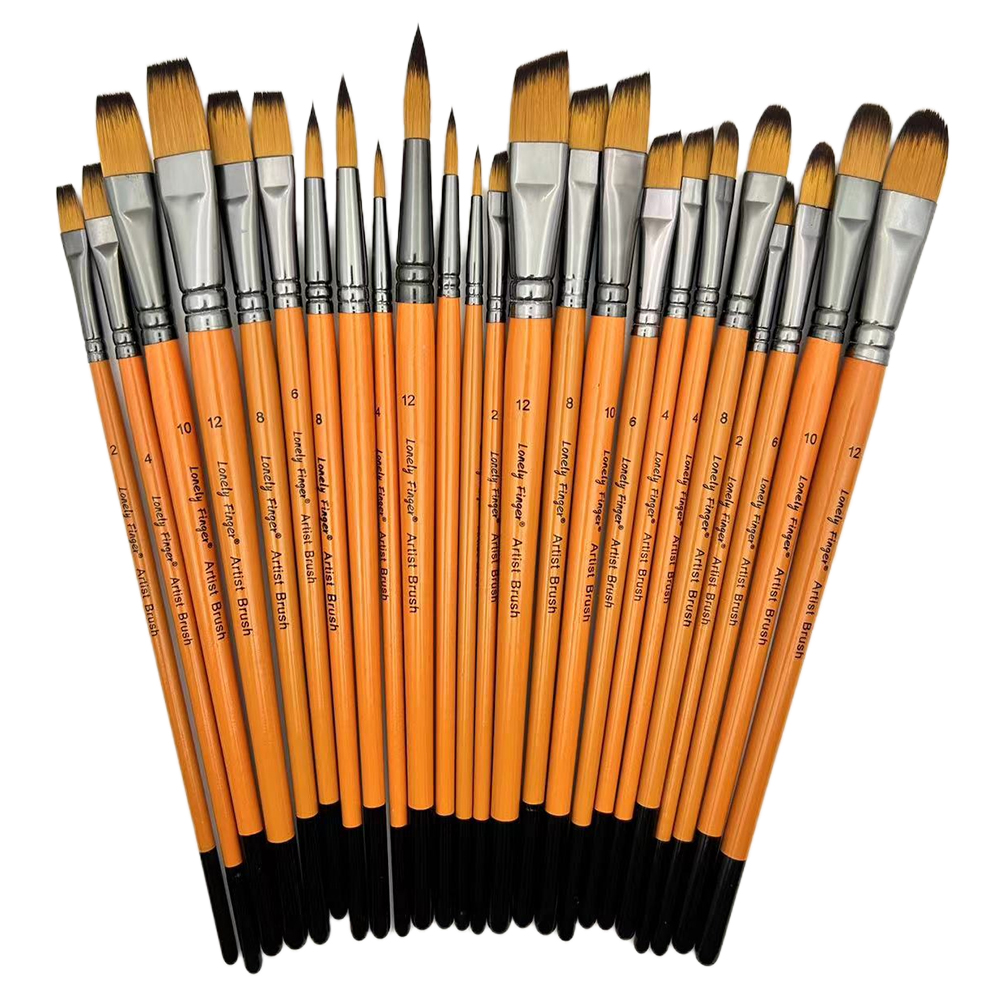 6pcs Artist Paint Brush Set Pr - Model Kit Acrylic Paint recension och pris