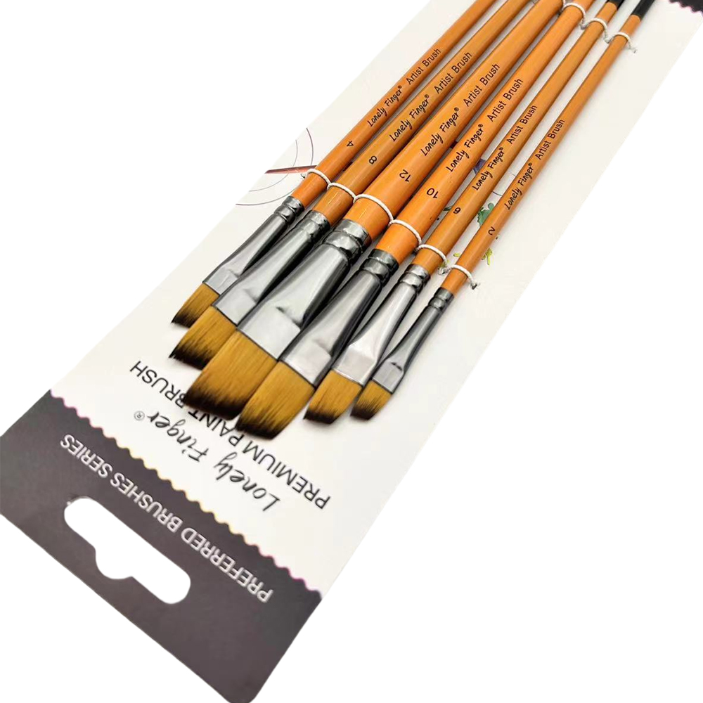 6pcs Artist Paint Brush Set Pr - Model Kit Acrylic Paint recension och pris