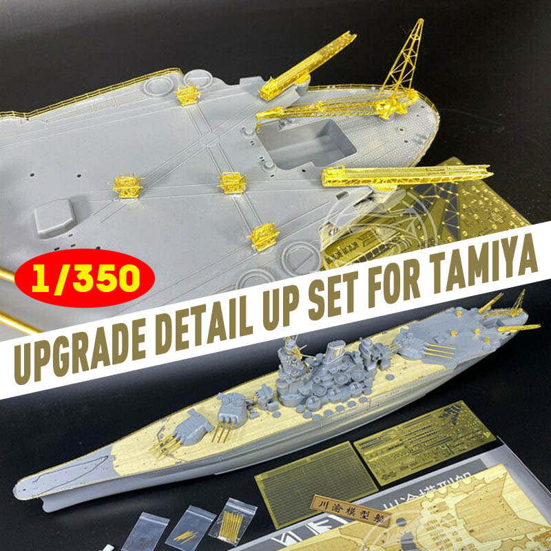 1/350 Wooden Deck Upgrade Deta - Model Kit Yamato recension och pris