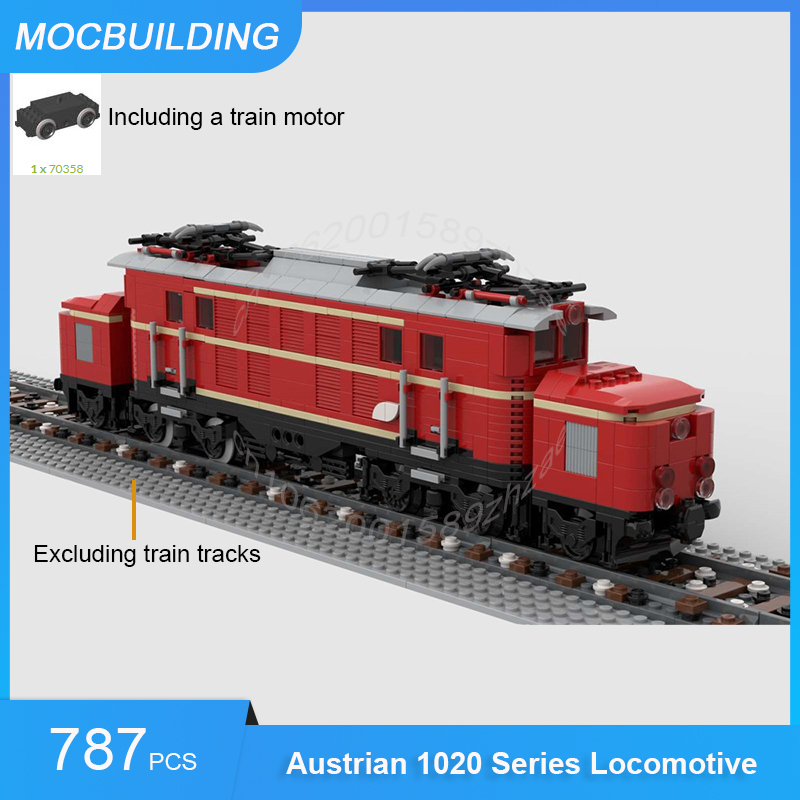 MOC Building Blocks Austrian 1 - Model Kit Train recension och pris