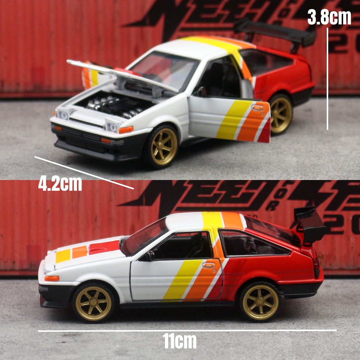 1/37 TOYOTA AE86 Sprinter True - Model Kit Ae86 recension och pris