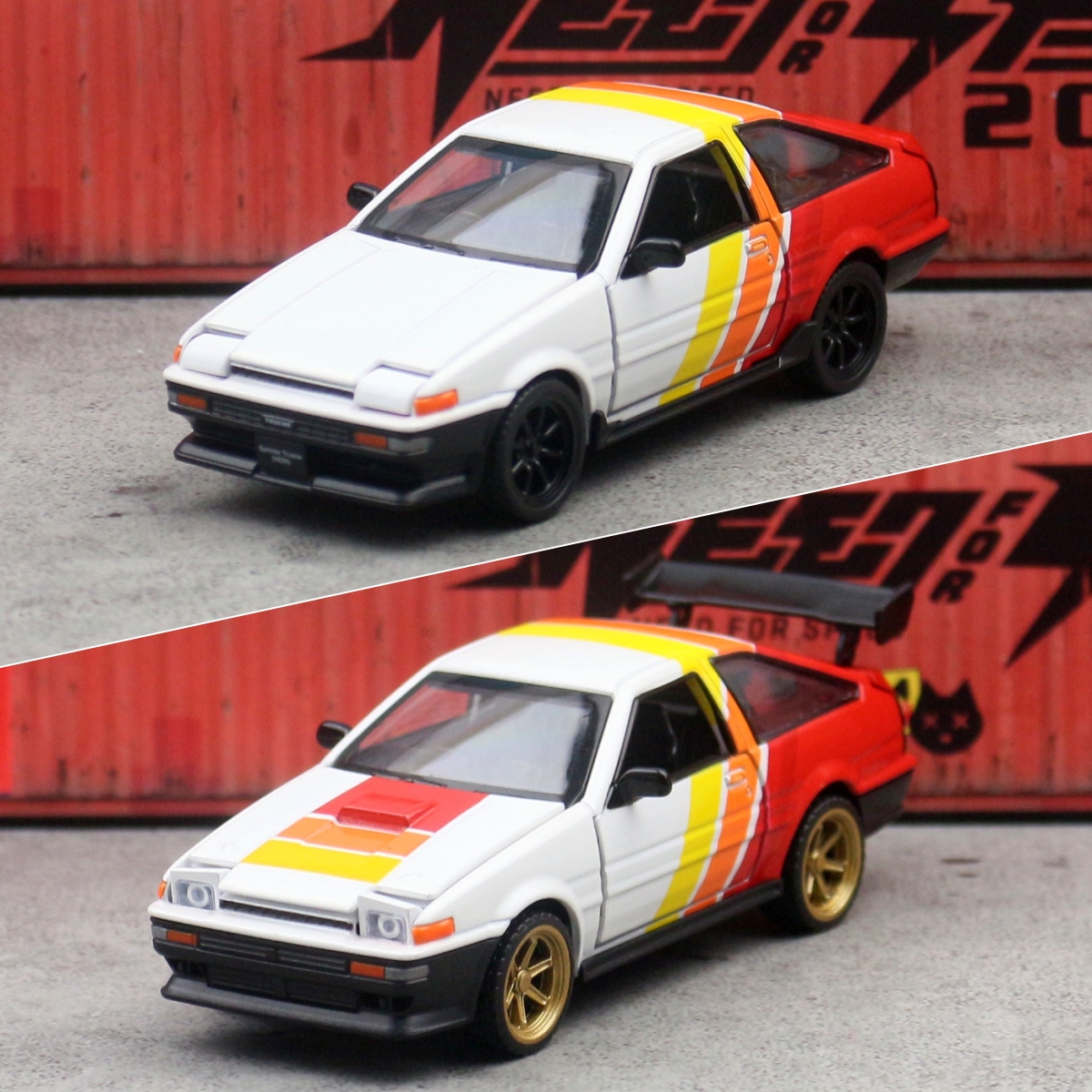 1/37 TOYOTA AE86 Sprinter True - Model Kit Ae86 recension och pris