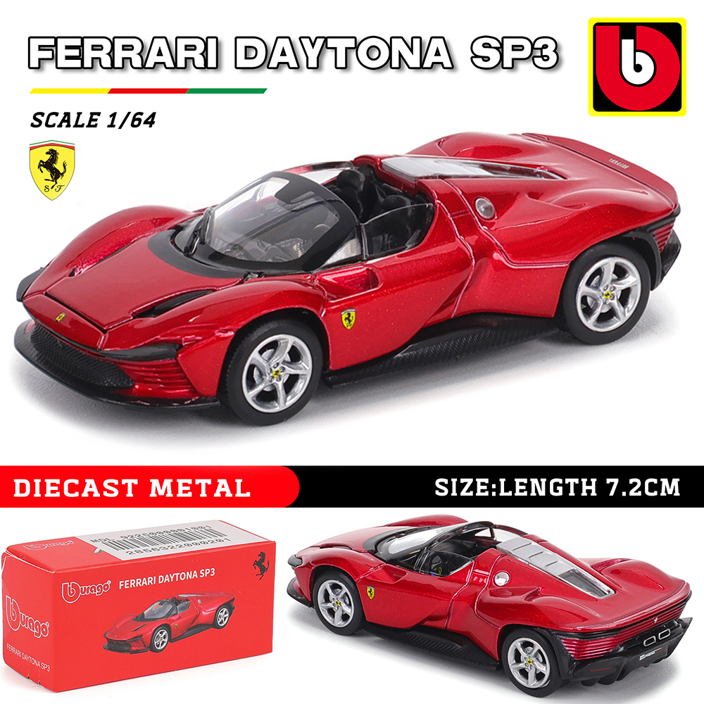 Bburago1:64 Ferrari SP3 458 59 - Model Kit Porsche 911 recension och pris