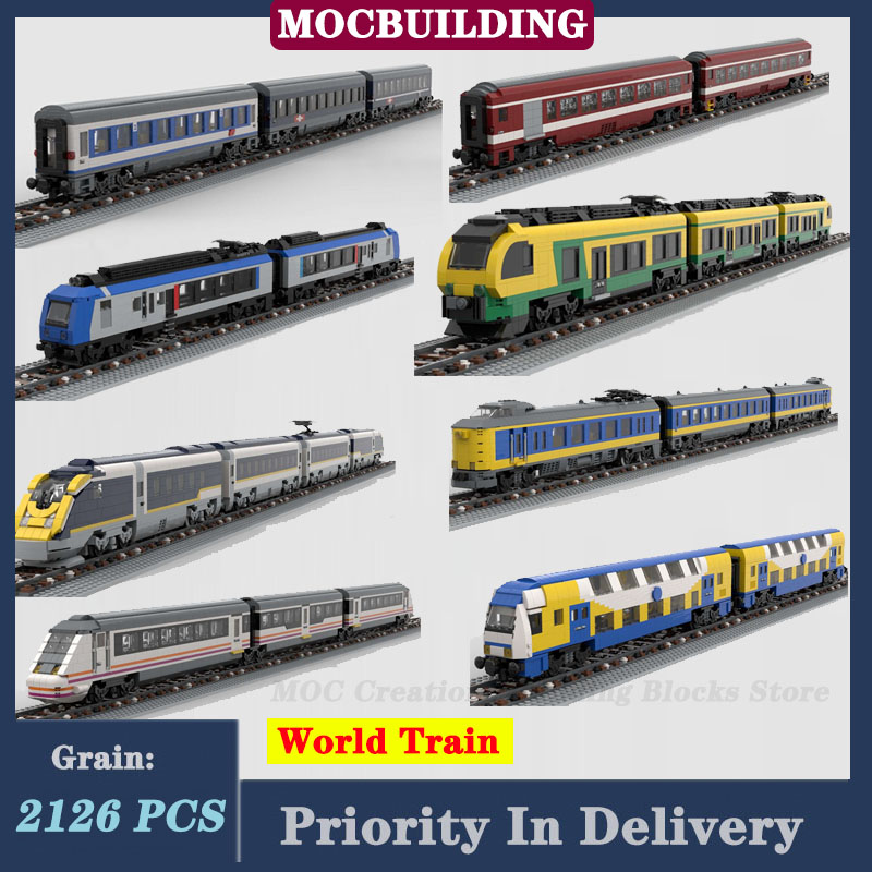 MOC City 220 Class Diesel Trai - Model Kit Train recension och pris