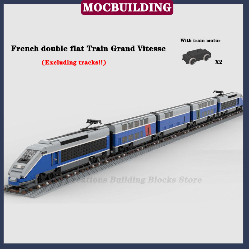 MOC City 220 Class Diesel Trai - Model Kit Train recension och pris