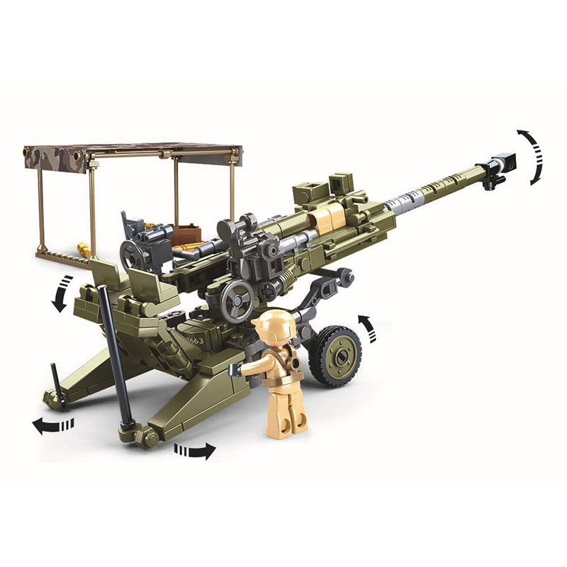 Military WW2 M777 Ultralightwe - Model Kit Wall E recension och pris