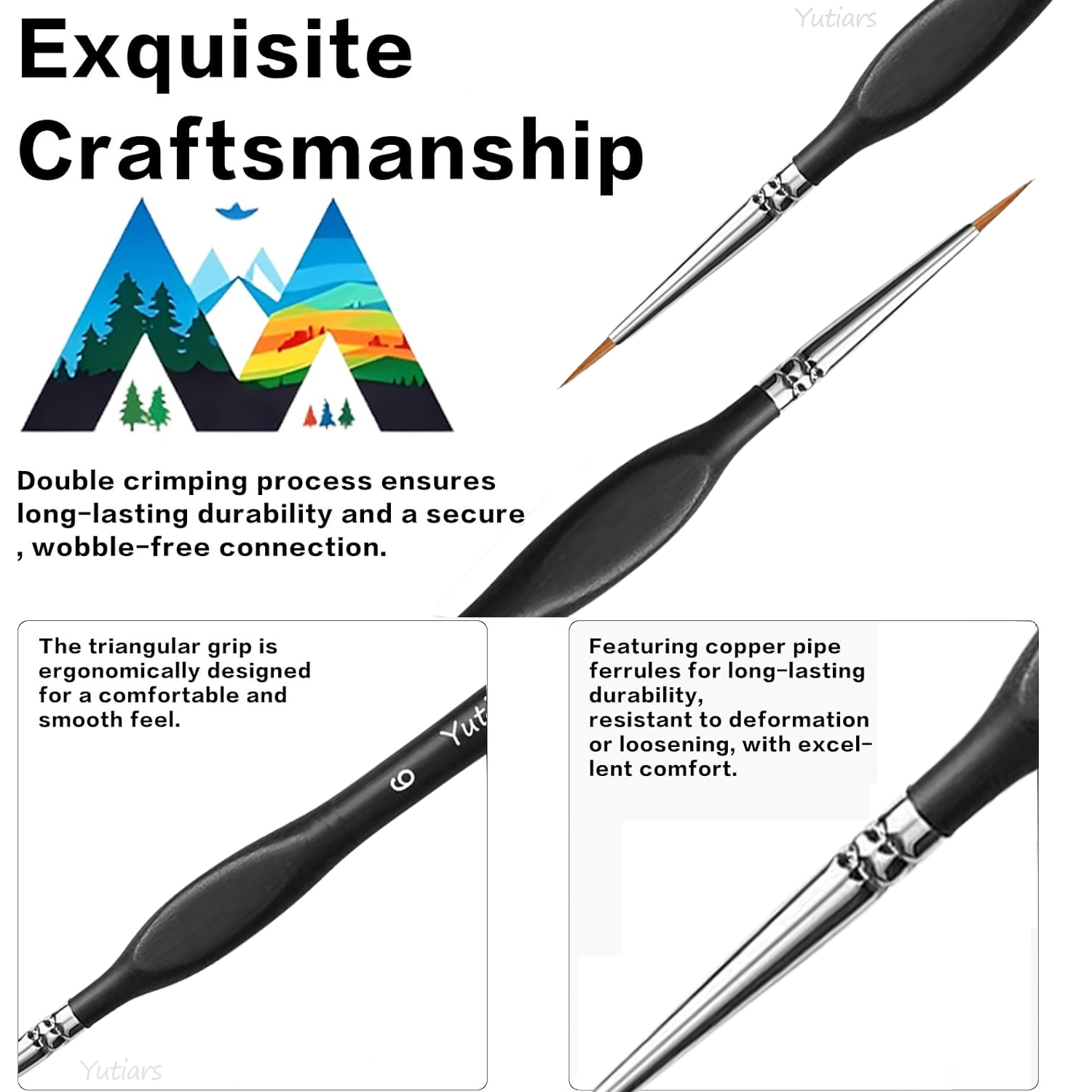 Yutiars Miniature Drybrush Pai - Model Kit Acrylic Paint recension och pris