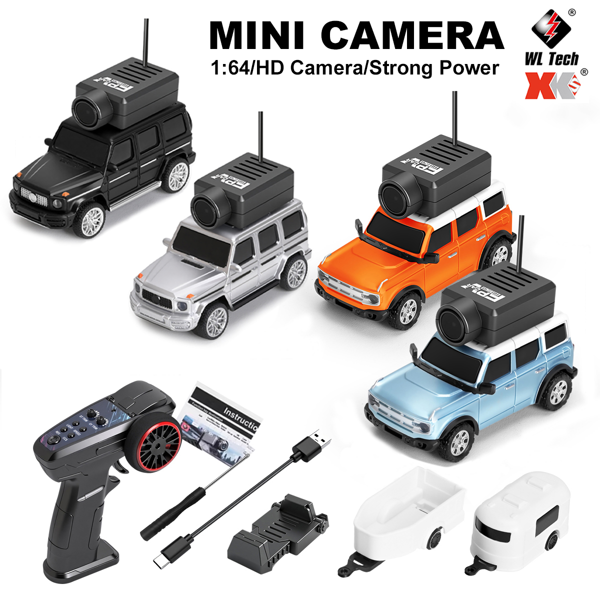 WLtoys 1/64 Mini RC Car with 7 - Model Kit Ae86 recension och pris