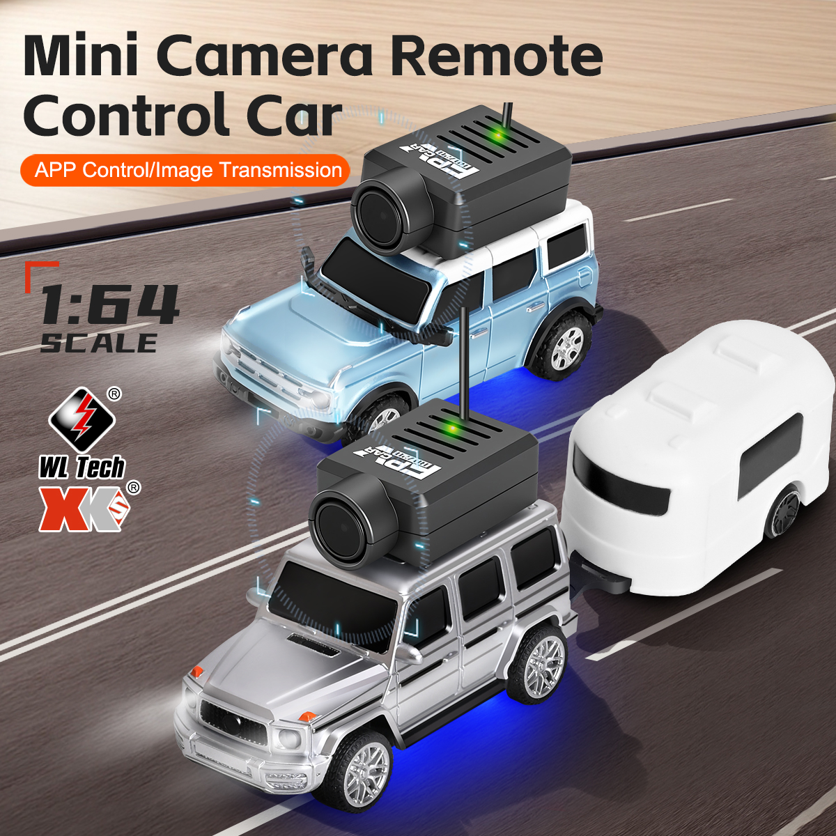 WLtoys 1/64 Mini RC Car with 7 - Model Kit Ae86 recension och pris