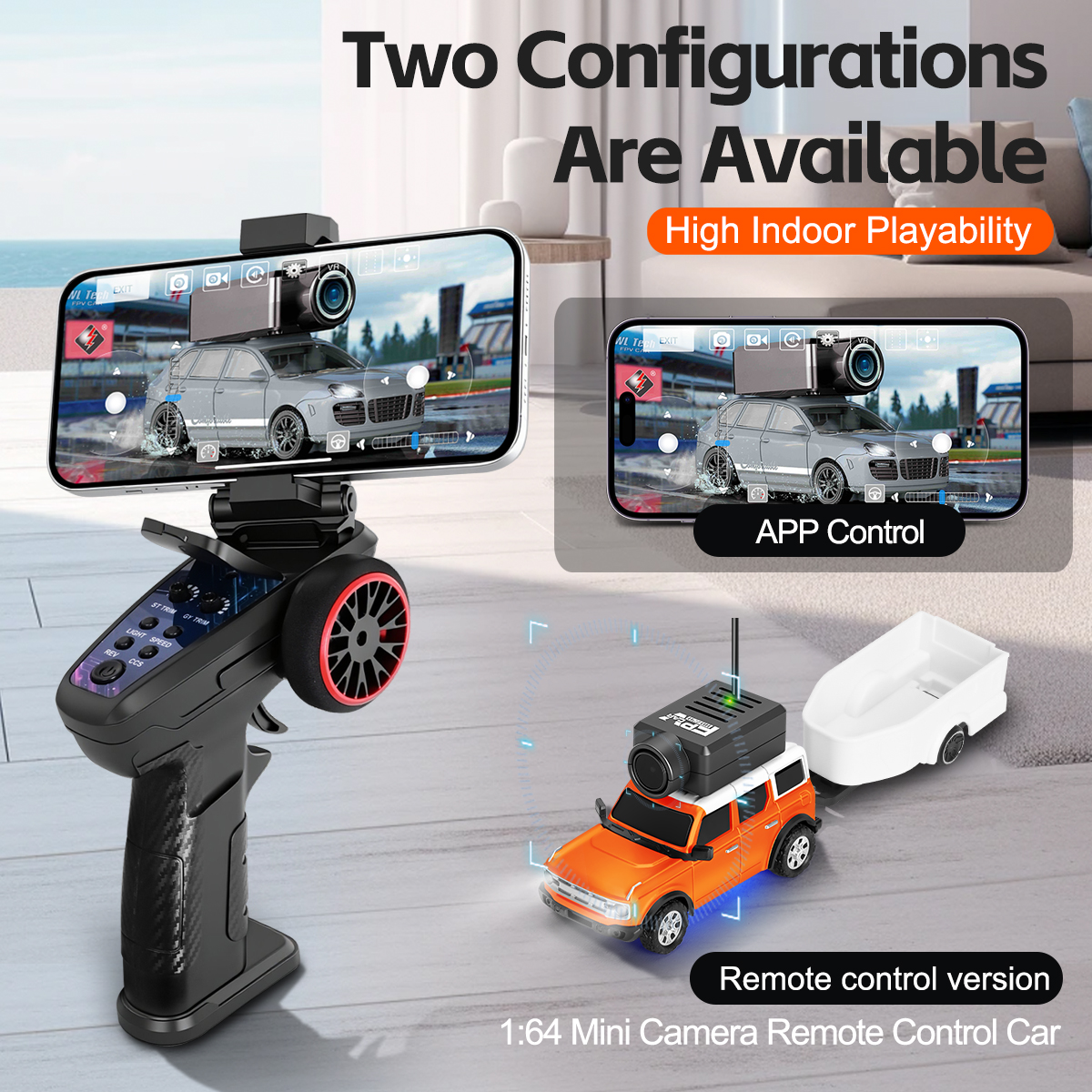 WLtoys 1/64 Mini RC Car with 7 - Model Kit Ae86 recension och pris