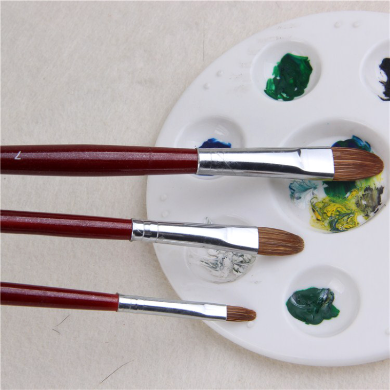 6pcs/Set High-grade Weasel Hai - Model Kit Acrylic Paint recension och pris