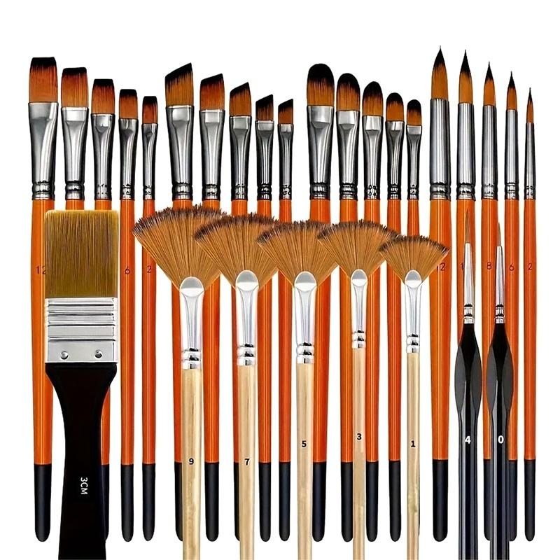28/32Pcs Paint Brush Set For A - Model Kit Acrylic Paint recension och pris